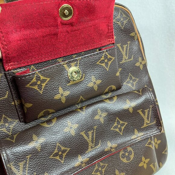 SOLD - Authentic Louis Vuitton Excentri Cite Satchel Monogram with Dust Bag - Picture 7 of 13